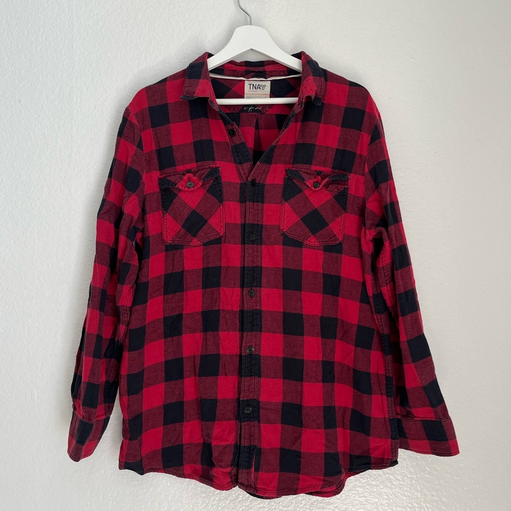 Aritzia Longsleeve Button-Up Flannel